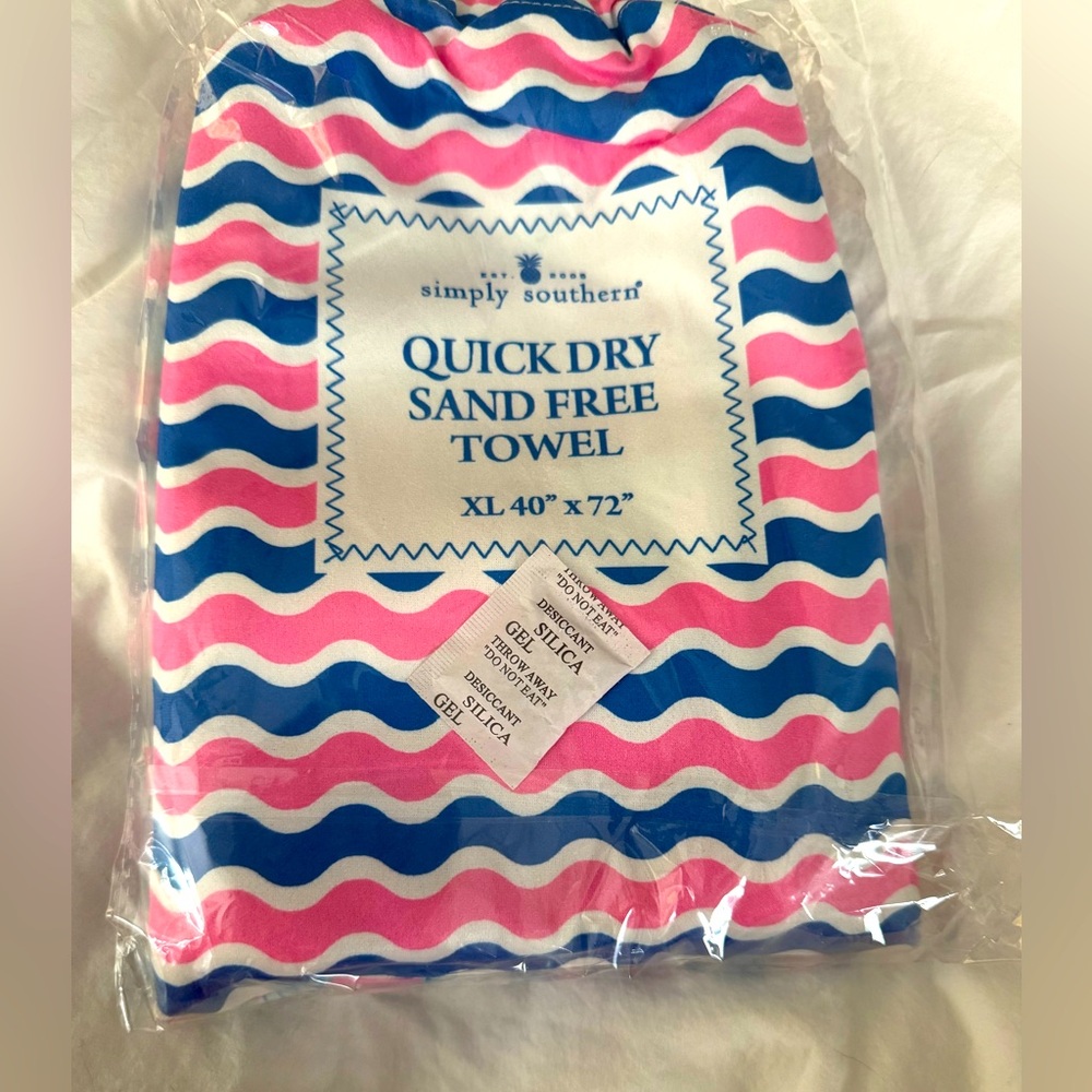 Simply Southern Quick Dry Towel New Shell Reversible